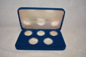 lot 141 image: Benjamin Franklin Half Dollar Collection