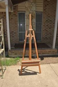 lot 216 image: Mabef Tilting Lyre Easel A-Frame Style, Made in Italy