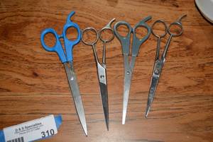 lot 310 image: Cutting Shears, 4 Total