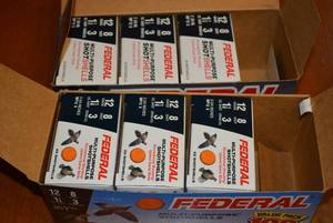 lot 312 image: Shotshells 12 Gauge, 6 Boxes of 25