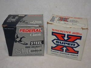 lot 326 image: 10 GA Shotgun Shells 3 12 BB Steel, 24 Shells, 2 78 4 Shot, 17 Shells