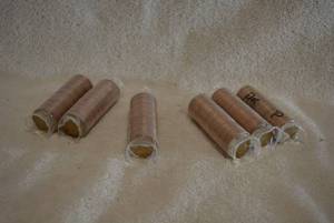 lot 350 image: 6 - $10 Rolls 3  Alaska, 2 Hawaii, 1 New Mexico