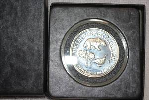 lot 357 image: California Collection 1962 Bodie Coin 1 oz Silver 999