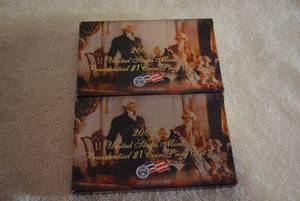 lot 401 image: 2 Sets of 2007 $1 Presidents Coins Proof Sets