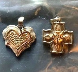 lot 75 image: 14K Gold Sterling