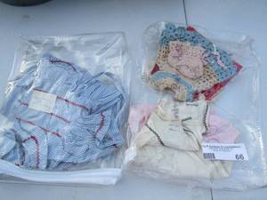 lot 66 image: 4 Baby doll dresses and original raggedy Ann dress VINTAGE