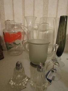 lot 165 image: Bells, vases, S&P, tea pitcher, water pitcher
