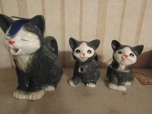 lot 174 image: Mann PRETTY KITTY Set - CREAMER, SUGAR, & PITCHER5