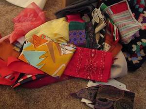lot 236 image: Large lot of hankerchiefs