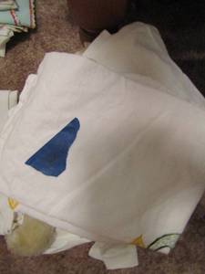 lot 267 image: Large lot of needlepoint pillow cases