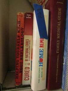 lot 225 image: HOME REMEDIES , MEDICAL  BOOKS & MORE