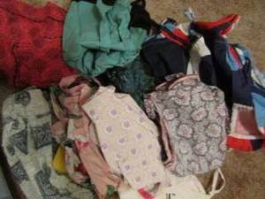 lot 251 image: Several APRONS  sone  are Vintage