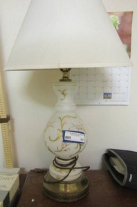 lot 60 image: Western side lamp from germany