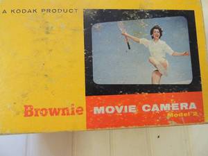 lot 283 image: Brownie movie camera model 2 IN ORIGINAL BOX