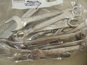 lot 288 image: 6 open end box wrenches