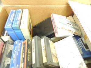 lot 295 image: 8 track tapes and cassettes tapes