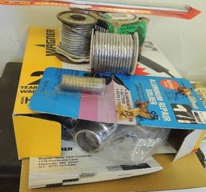 lot 304 image: WAGNER Heat Gun  & Soldering gun  and Solder