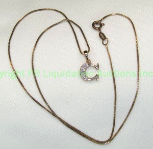 lot 18 image: Sterling Silver vermeil Diamond