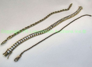 lot 19 image: Sterling Silver and rhinestones