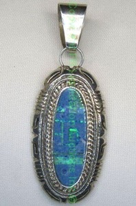 lot 24 image: Sterling Silver Opal