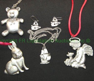 lot 57 image: Pewter