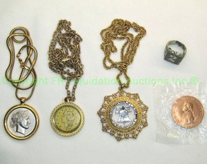 lot 70 image: Coin Jewelry plus