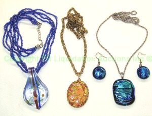 lot 169 image: Dichroic glass