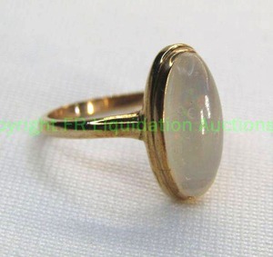 lot 182 image: 10K Gold and opal