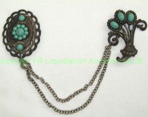 lot 226 image: Vintage faux Turquoise Jewelry