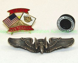 lot 243 image: Sterling silver WW2 Army Air Force