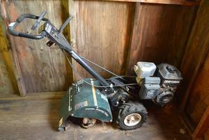 lot 2 image: Craftsman Rear Tine Tiller 6.0HP
