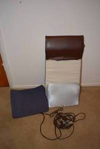 lot 150 image: Pollenex Deep Heat Back Massager and Head Rests