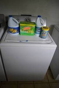 lot 96 image: Maytag Washer with Detergent and Bleach