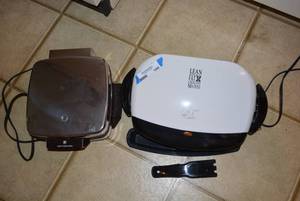 lot 100 image: Lean Mean Fat Grilling Machine and Waffle Maker