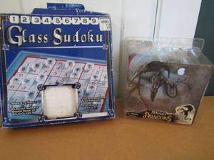 lot 18 image: Glass Sudoku game McForlords dragon NIB