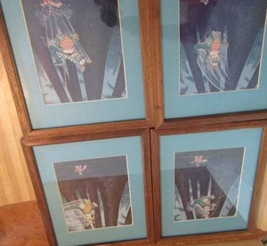 lot 80 image: Steve Gill dragon photo  15x12  QTY 4