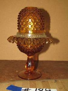 lot 189 image: Bubble Brown Fenton Fairy Light
