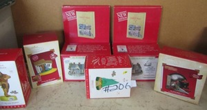 lot 206 image: 2 1998 Liberty falls books NIB     Assorted hallmark keepsake NIB
