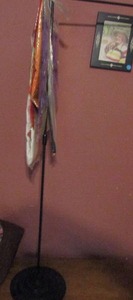 lot 322 image: Yard flag x3 with hanger NIB