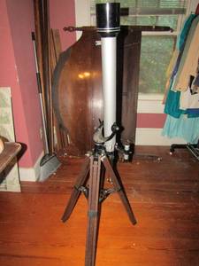 lot 366 image: Jason Asteronominal Telescope on stand F-80mm D-60mm