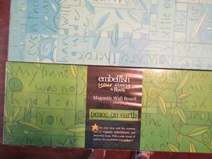 lot 462 image: 2 magnetic wall boards 28x6