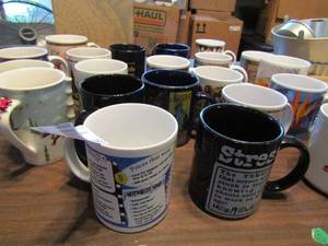lot 489 image: Assorted mugs x 24