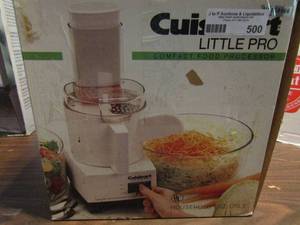 lot 500 image: Cuisine Art food processor