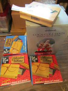 lot 549 image: Coca cola santa, HM musical snow globe, plus more