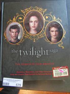 lot 579 image: The Twilight saga The complete film archive
