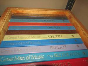 lot 766 image: TIME LIFE GREAT MEN OF MUSIC Set  12 total