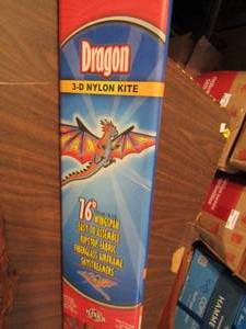 lot 781 image: 3D nylon dragon kite