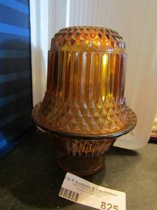 lot 825 image: Fenton fairy light dark orange