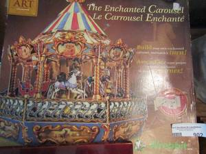 lot 902 image: Built Art collection The enchanted carousel kit