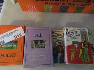 lot 912 image: 6 assorted card games